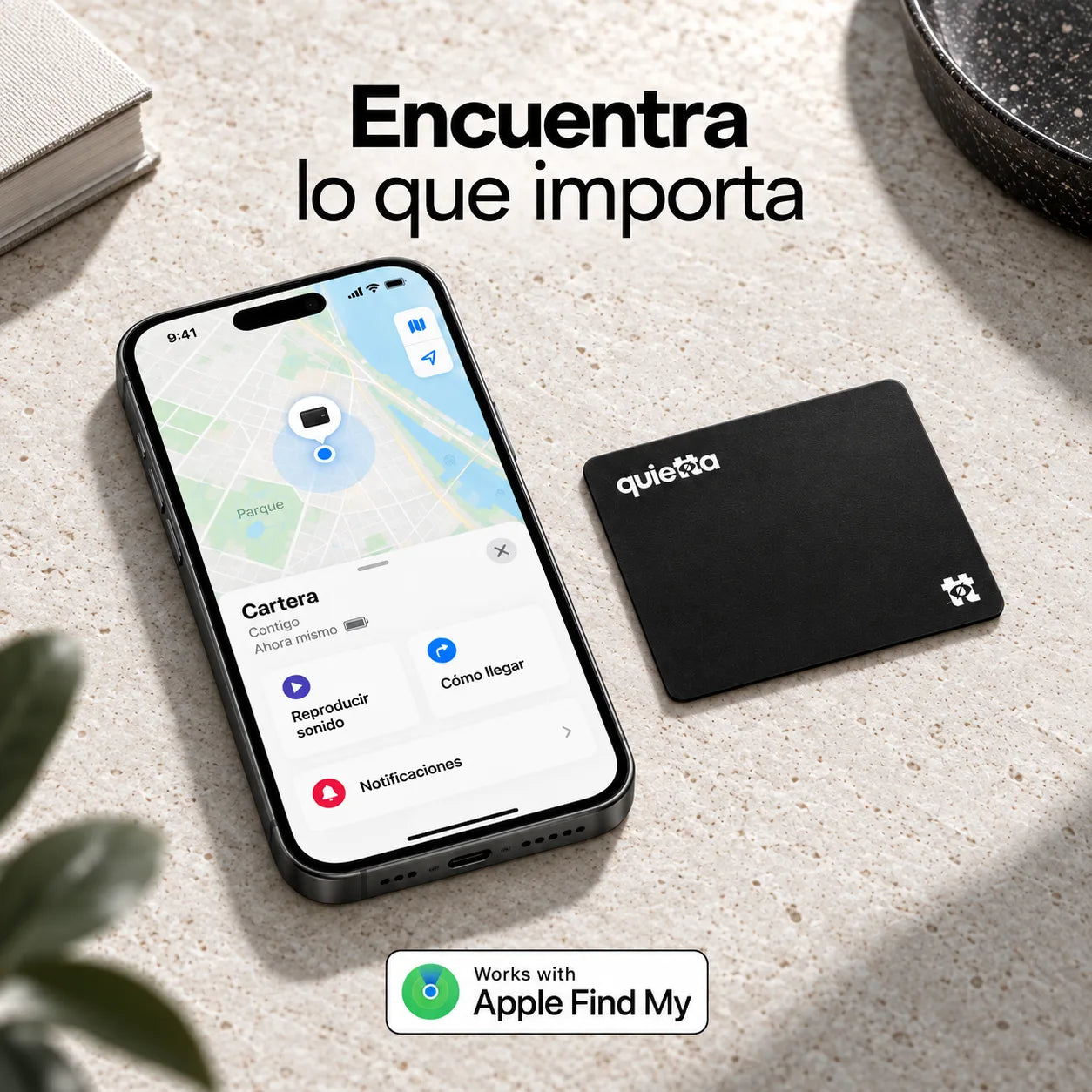 Quietta Tracking Card