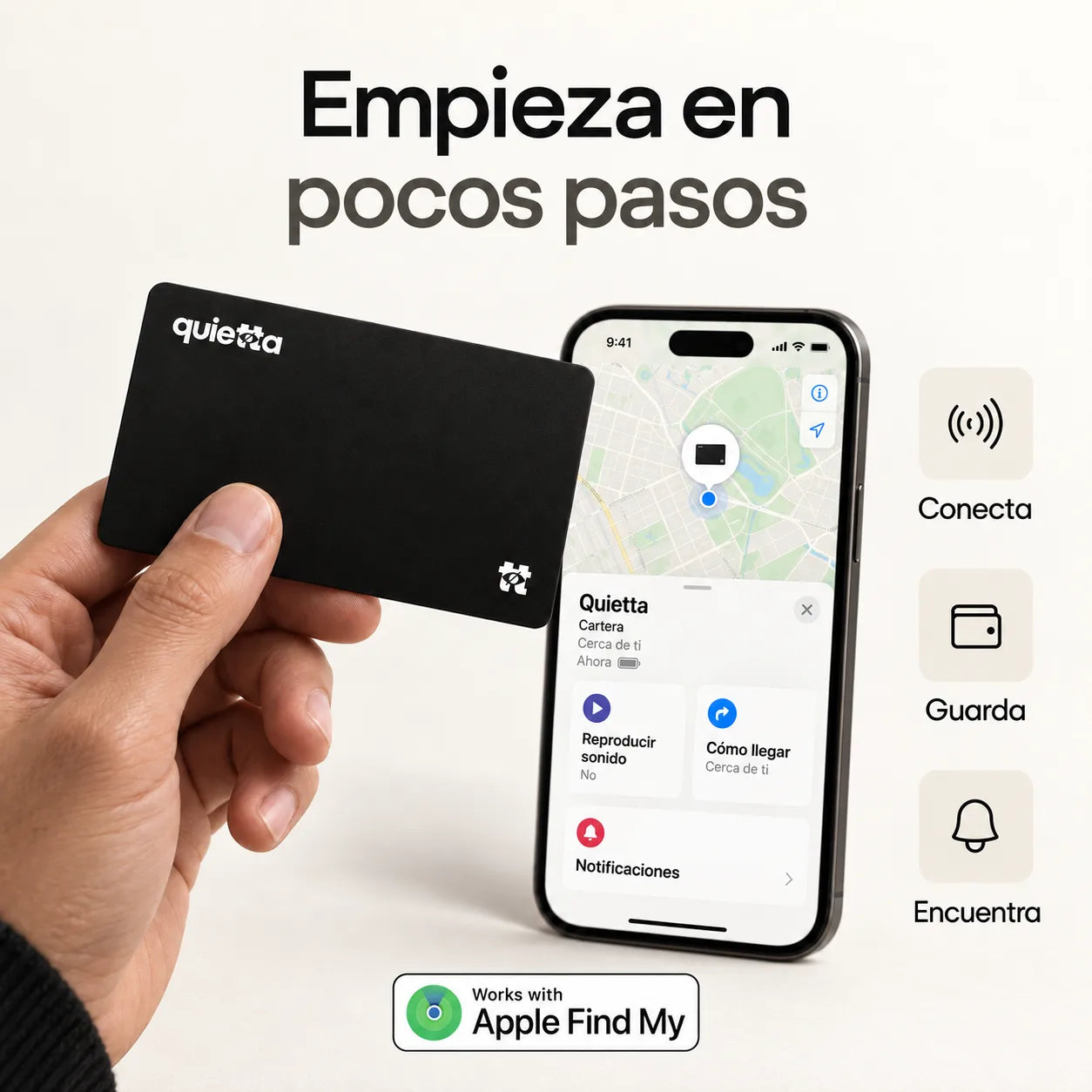 Quietta Tracking Card